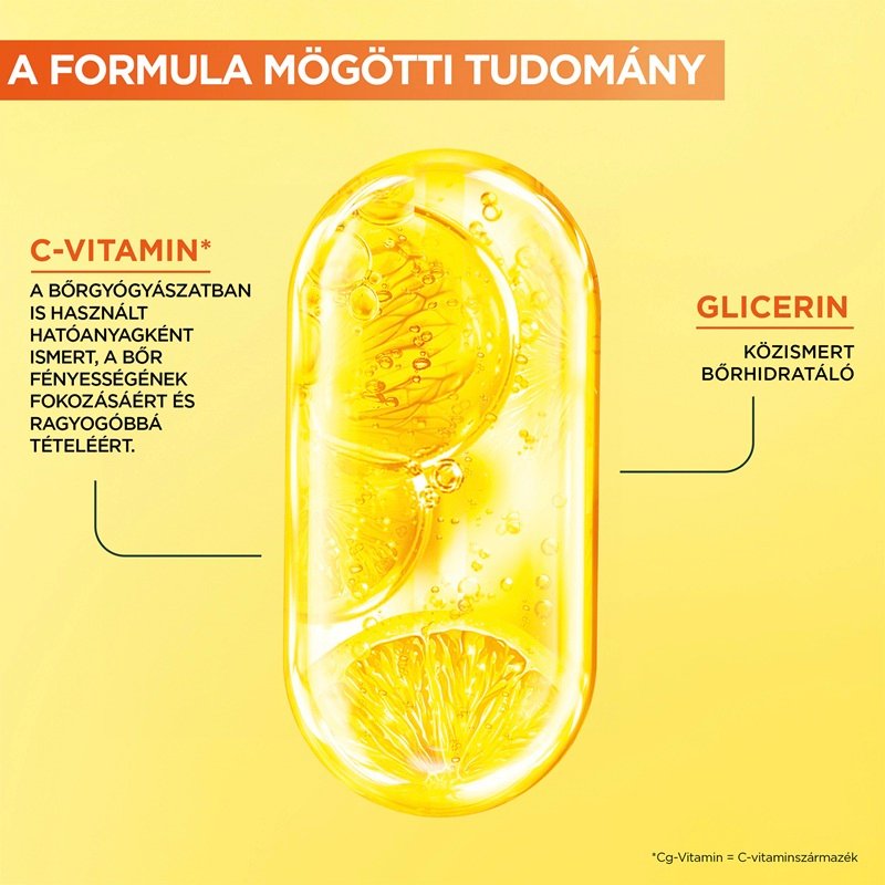 Skin Naturals ragyogást adó arctisztító krém C-vitaminnal - 3